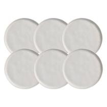Jogo De Pratos Fundo 22,5cm 830ml Kit 6 Peças Bio Stoneware Vit Sopa Cerâmica Porto Brasil Jogo De Pratos Fundo 22,5cm 830ml Kit 6 Peças Bio Stoneware Vit Sopa Cerâmica Porto Brasil