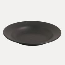Jogo de Pratos Fundo Redondo de Sopa Cor Preto Matte Fosco Aparelho de Jantar 6 Peças Jogo de Pratos Fundo Redondo de Sopa Cor Preto Matte Fosco Aparelho de Jantar 6 Peças
