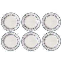 Jogo De Pratos Fundo Sopa Kit 6 Pcs 21Cm Corona Dominó 560Ml Jogo De Pratos Fundo Sopa Kit 6 Pcs 21Cm Corona Dominó 560Ml