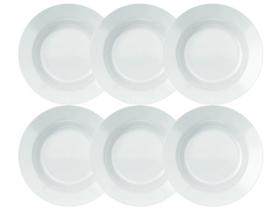 Jogo de Pratos Fundos Nadir Opaline Duralex Linha Menu 6 Peças Jogo de Pratos Fundos Nadir Opaline Duralex Linha Menu 6 Peças