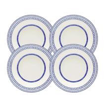 Jogo De Pratos Fundos Sopa Kit 4 Peças 21Cm Cerâmica Grano