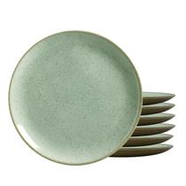 Jogo De Pratos Raso Cerâmica Kit 6 Peças 29cm Refeição Provance Alleanza