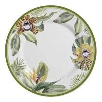 Jogo De Pratos Raso Para Jantar Cerâmica Contoy Alleanza - 29cm -