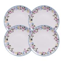 Jogo De Pratos Raso Refeição Kit 4 Peças Porcelana 25cm Aura Tramontina Jantar