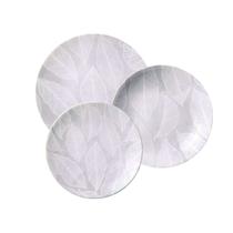 Jogo De Pratos Rasos 12 Peças Porcelana Decorada 25 cm Arbo Tramontina