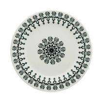 Jogo de Pratos Rasos Biona Oxford 12 Peças Donna Folk 24cm