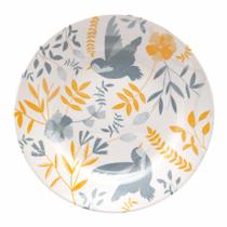 Jogo De Pratos Rasos Em Cerâmica Donna Com 6 Peças 26cm Oxford Jogo De Pratos Rasos Em Cerâmica Donna Com 6 Peças 26cm Oxford