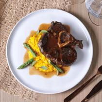 Jogo De Pratos Sobremesa 21,5cm Kit 6 Peças Bio New White Cerâmica Porto Brasil