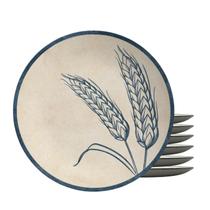 Jogo De Pratos Sobremesa Cerâmica Kit 6 Peças 20cm Coup Spices Alleanza Jogo De Pratos Sobremesa Cerâmica Kit 6 Peças 20cm Coup Spices Alleanza