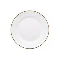 Jogo De Pratos Sobremesa Em Porcelana Flamingo Com 6 Peças 22cm Oxford Sofia