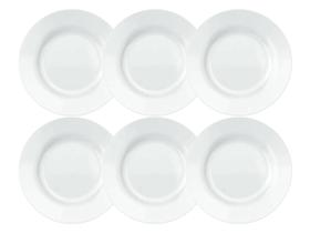 Jogo de Pratos Sobremesa Nadir Opaline Duralex Linha Menu 12 Peças