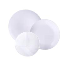 Jogo de Pratos Tramontina Grid em Porcelana Decorada 12 peças Jogo de Pratos Tramontina Grid em Porcelana Decorada 12 peças