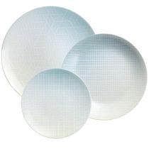 Jogo de Pratos Tramontina Polaris em Porcelana Decorada 12 peças - 96589039 Jogo de Pratos Tramontina Polaris em Porcelana Decorada 12 peças - 96589039