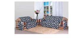 Jogo de Protetor de Sofá 2 e 3 Lugares em Poliéster ( 44140 )