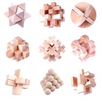 Jogo De Qi Quebra-cabeças Inteligente 3d Desafio De Encaixe