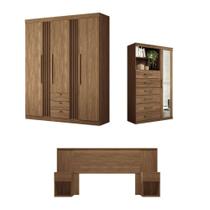 Jogo de Quarto Completo Malhorca Jatoba