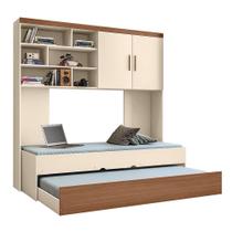 Jogo de Quarto Infantil Chiara Módulo Aéreo 2 Portas e Bicama - Phoenix Baby