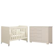 Jogo de Quarto Infantil Cômoda Zaki e Berço Evolution - Reller Móveis Jogo de Quarto Infantil Cômoda Zaki e Berço Evolution - Reller Móveis