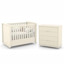 Jogo de Quarto Infantil Tutto New com Berço e Cômoda 4 Gavetas - Matic Móveis Jogo de Quarto Infantil Tutto New com Berço e Cômoda 4 Gavetas - Matic Móveis