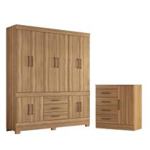 Jogo de Quarto Roupeiro e Comoda Berlim Amendola Jogo de Quarto Roupeiro e Comoda Berlim Amendola