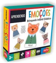 Jogo De Quebra Cabeça Aprendendo Emoções Zastras