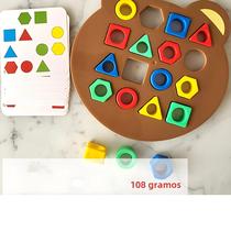 Jogo De Quebra-cabeça De Forma Geométrica Com Correspondência De Cores Para Crianças Brinquedo