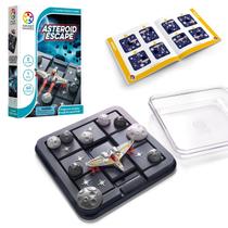 Jogo de quebra-cabeça deslizante de viagem SmartGames Asteroid Escape