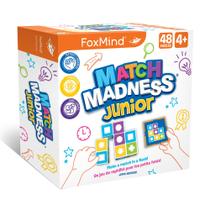 Jogo de quebra-cabeça FoxMind Match Madness Junior 4+ Years com 48 cartas