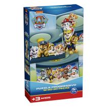 Jogo de Quebra Cabeça Grow Progressivo Patrulha Canina Jogo de Quebra Cabeça Grow Progressivo Patrulha Canina