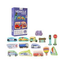 Jogo De Quebra-Cabeça Magnético Colorido Com Letras Minúsculas E Adesivos De Animais Para