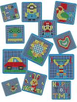 Jogo de quebra-cabeça Mosaic Toy Magic Platter Mushroom Nails Jogo de quebra-cabeça Mosaic Toy Magic Platter Mushroom Nails
