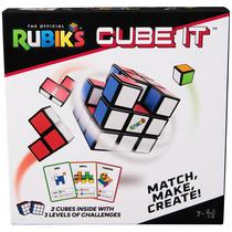 Jogo de quebra-cabeça Rubik's Cube Cube It para 2 jogadores com 54 cartas com mais de 7 anos