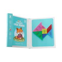Jogo De Quebra-cabeça Tangram Magnético Colorido Para Crianças Meninos Meninas Desenvolvimento