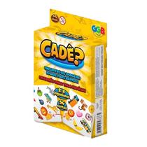 Jogo De Raciocínio e Educativo CADE com 54 Cartas Infantil para Criancas