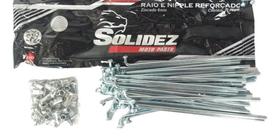 Jogo de Raio 4 mm zincado tras/diant titan 150 ES/KS Solidez