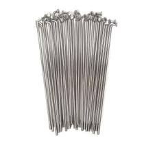 Jogo de Raio Bicicleta 3X159mm Inox Prata