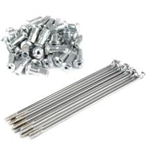 Jogo de Raio Cromado Traseiro 4.00mm - BROS 125/150