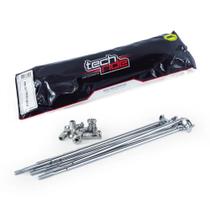 Jogo De Raio Dianteiro Crf 230 Tech Ride 4 mm Cromado