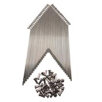 Jogo De Raio Dianteiro Sundown Hunter Max 125 Zincado 3,5mm Jogo De Raio Dianteiro Sundown Hunter Max 125 Zincado 3,5mm