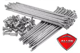 Jogo de raio dianteiro zincado para Honda XLX350 / NX350 Sahara