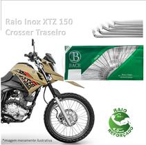 Jogo de Raio Inox Bace XTZ 150 Crosser Tras. (freio disco) 4,0mm