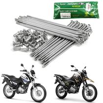 Jogo de raios dianteiro 3,5mm cromado smartfox yamaha xtz crosser 150 ed s z 2015 a 2021 Jogo de raios dianteiro 3,5mm cromado smartfox yamaha xtz crosser 150 ed s z 2015 a 2021