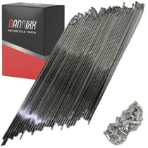 Jogo de Raios - Dianteiro Cromados CRF 230 F de 2007 a 2024