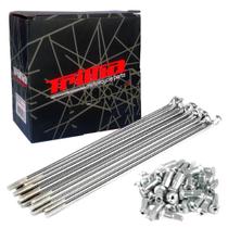 Jogo de Raios Dianteiro YBR 125 Ed Com 36 Pecas Zincado Jogo de Raios Dianteiro YBR 125 Ed Com 36 Pecas Zincado