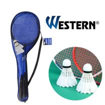 Jogo De Raquetes E Petecas Para Badminton 4 Peças - Western