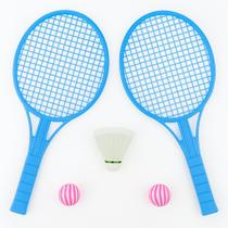 Jogo de Raquetes Infantil com Peteca e Bola Cor Rosa