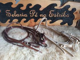 Jogo de rédea e cabeçada