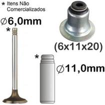 Jogo de retentores da haste de válvula Optima 2012 a 2015