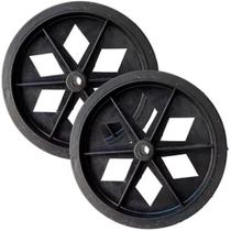 Jogo de Roda Para Carrinho De Feira Reforçado Prático KAORI Rodinhas Roda para Carrinho de Compras Feira