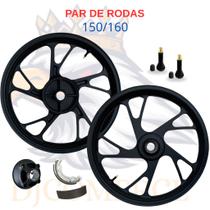 Jogo De Roda Pé De Galinha Honda Cg 150/160 Titan Fan Jogo De Roda Pé De Galinha Honda Cg 150/160 Titan Fan
